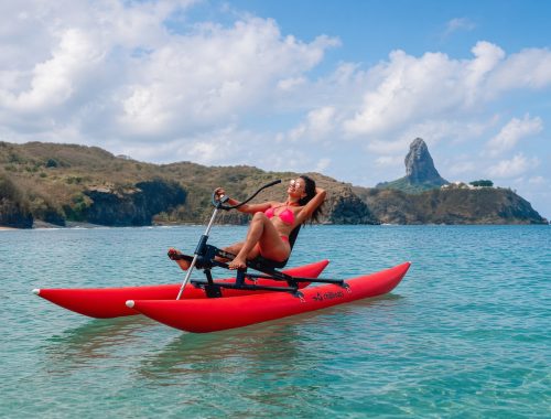 bike aquática fernando de noronha
