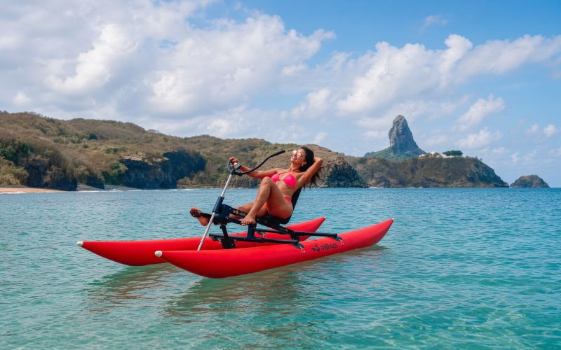 bike aquática fernando de noronha