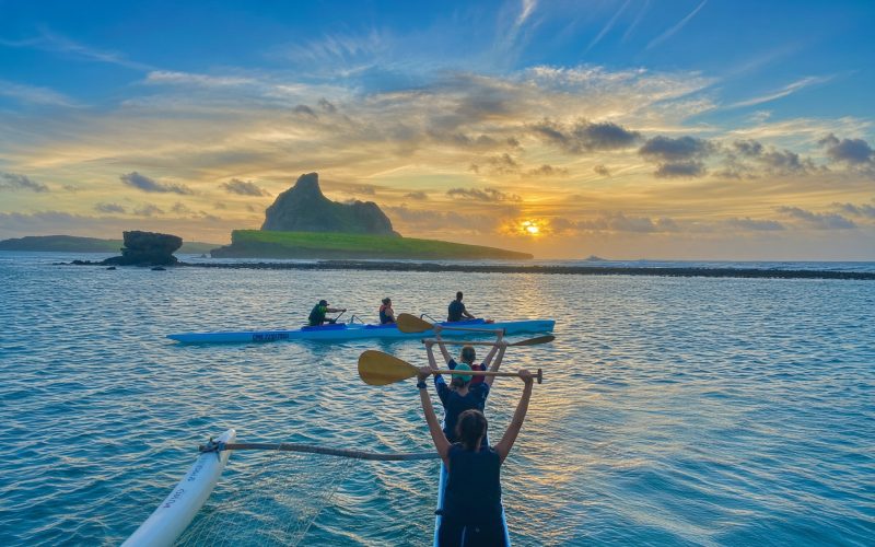 canoa havaiana fernando de noronha